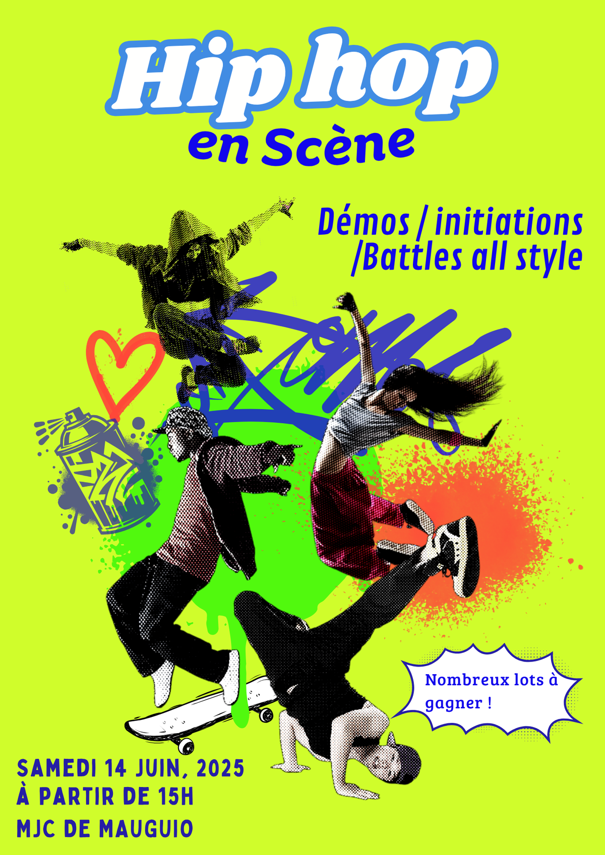 Affiche Event Hip hop 25