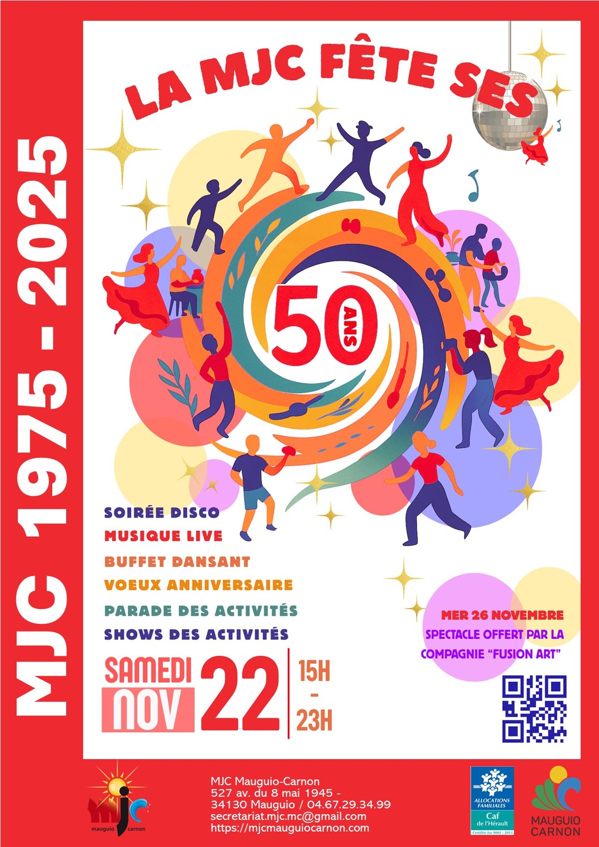 Affiche FETE 50ANS - NOV  25
