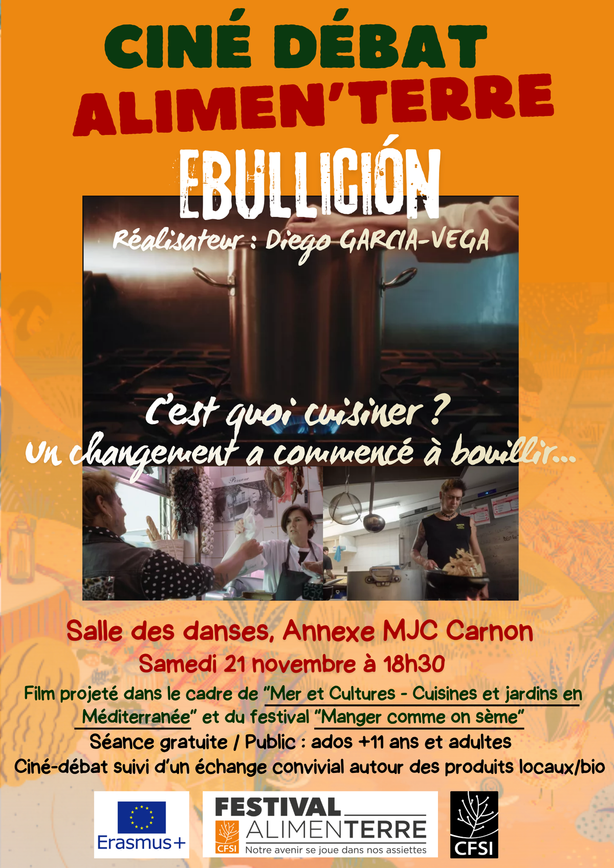 Ciné débat Ebullition