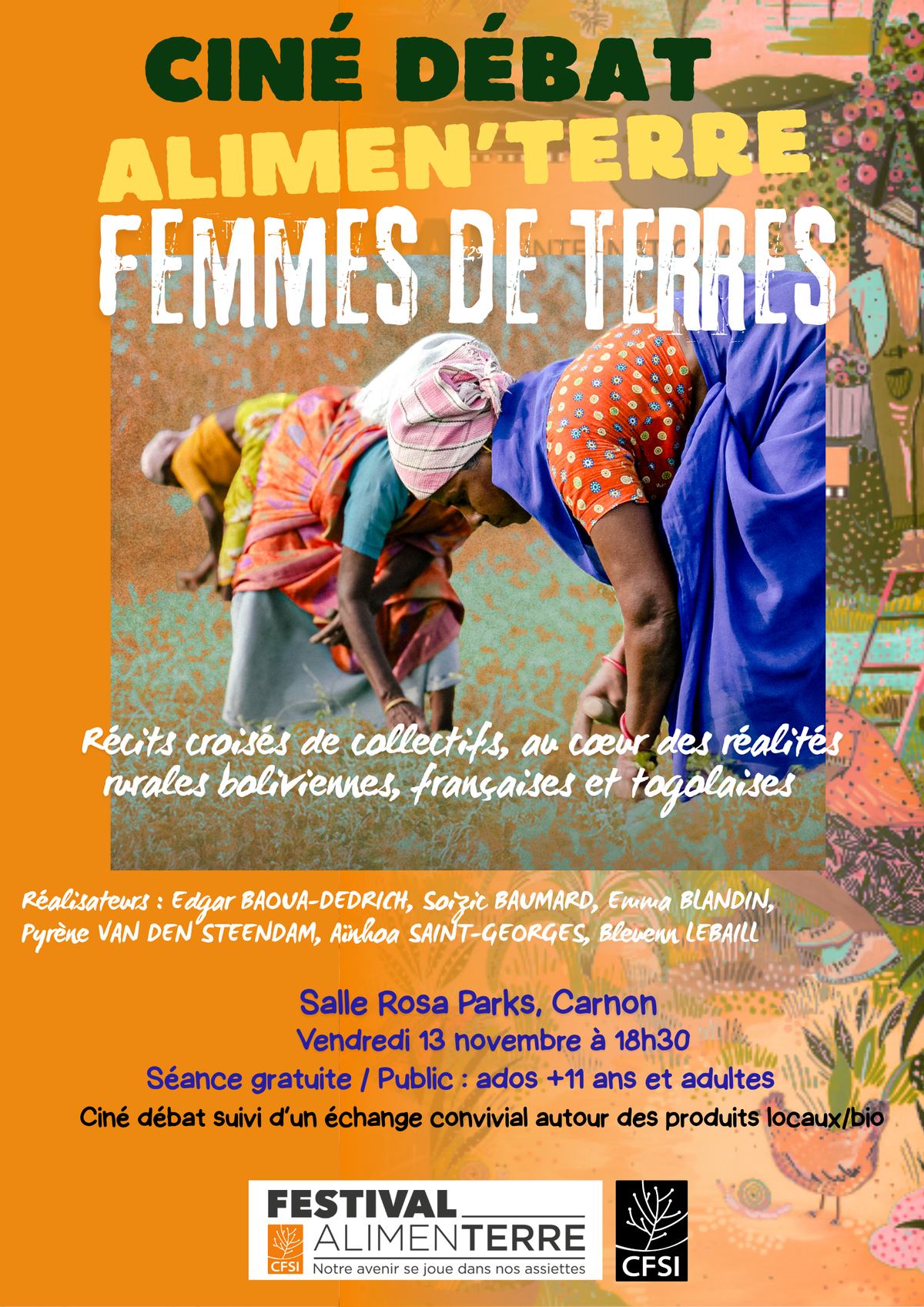 Ciné débat Femmes de Terres
