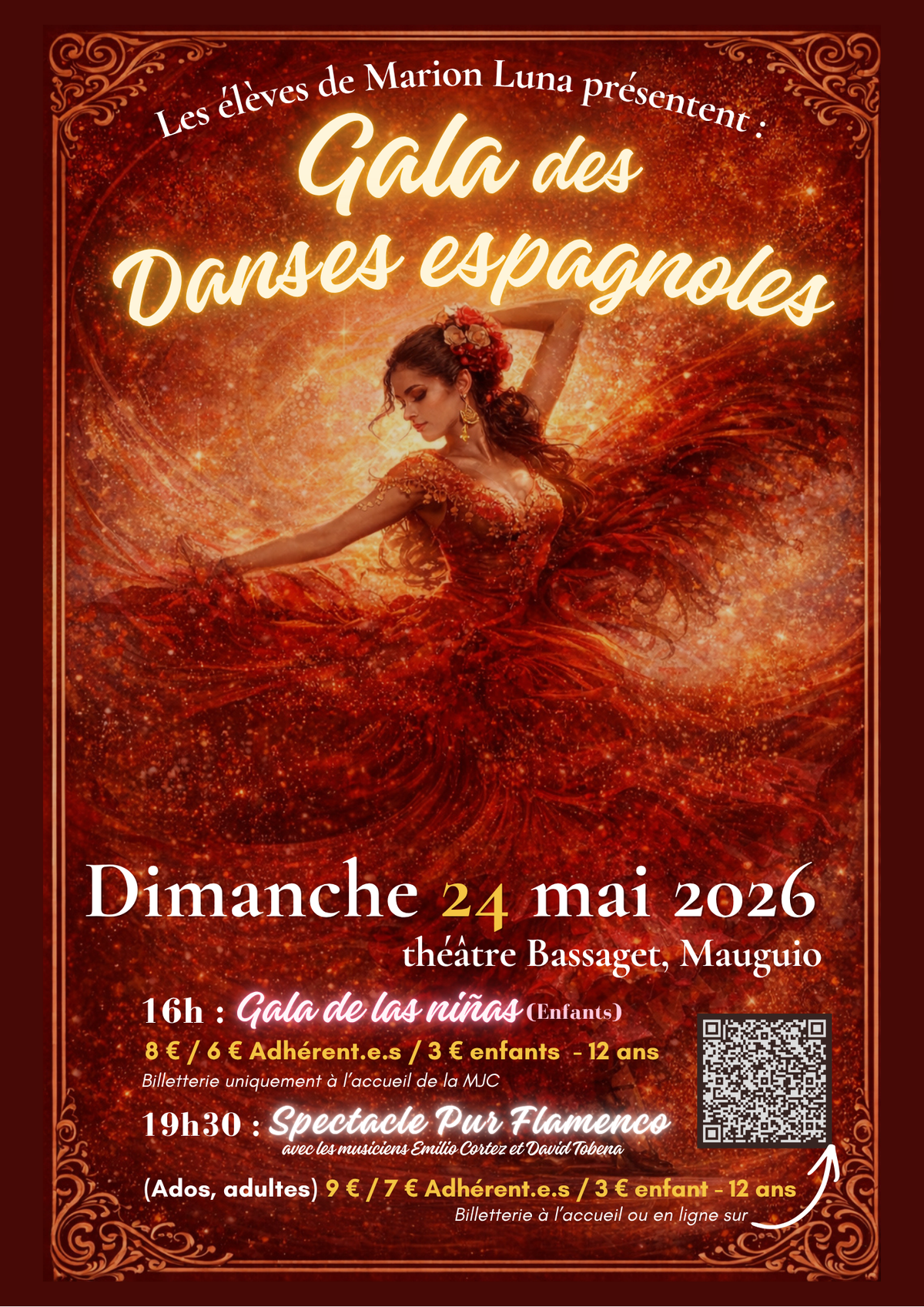 FOND affiche gala d.espagnoles - mai 26